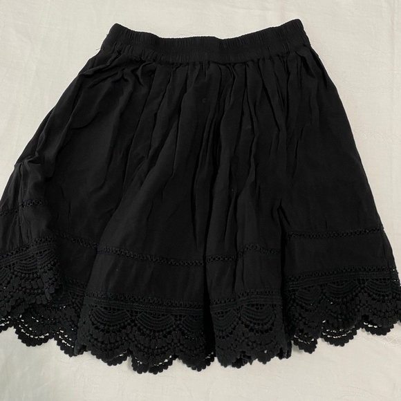 Aeropostale Pull On Women's Black Mini Skirt Size XS - Picture 5 of 9